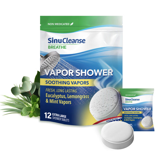 Vapor Shower Tablets Eucalyptus, Lemongrass & Mint (12 Count)