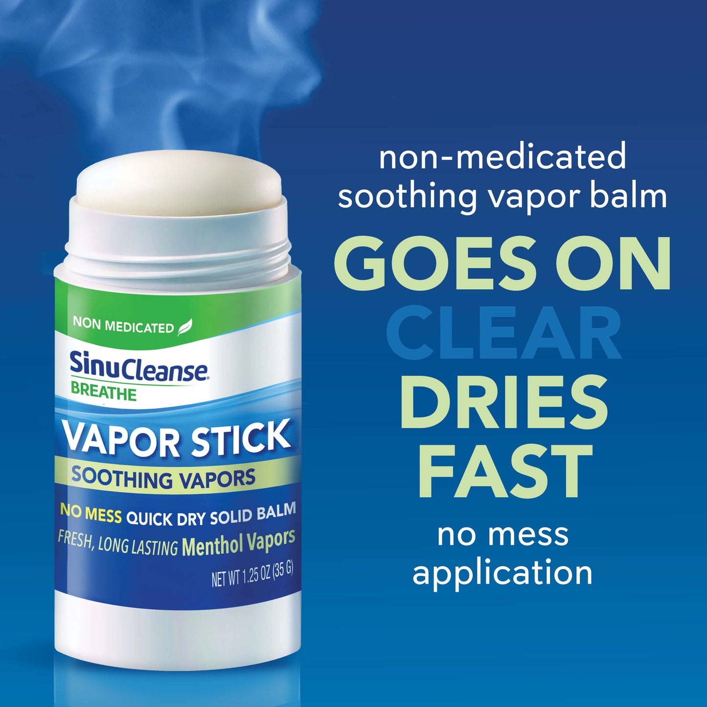 Vapor Stick, Solid Balm Family Size 1.25 Oz (Twin Pack)