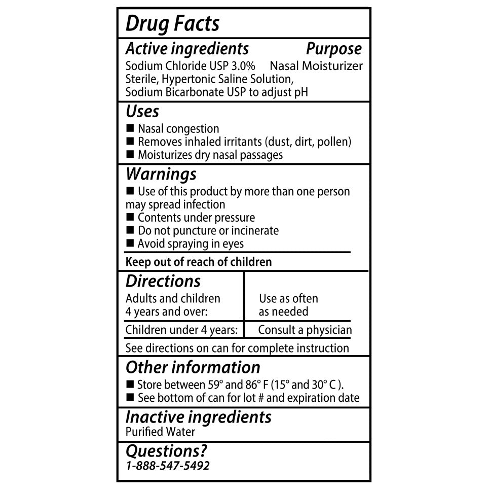 Allergy & Sinus Sterile Saline Mist