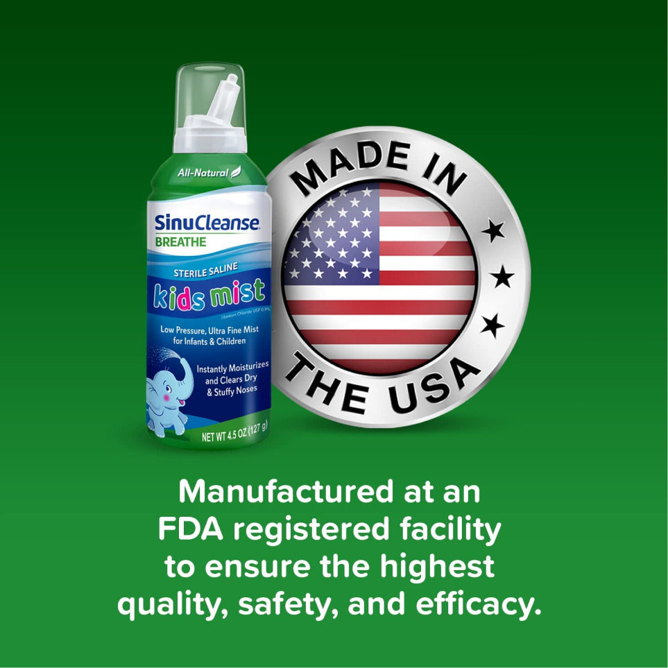 Sterile Saline Kids Mist