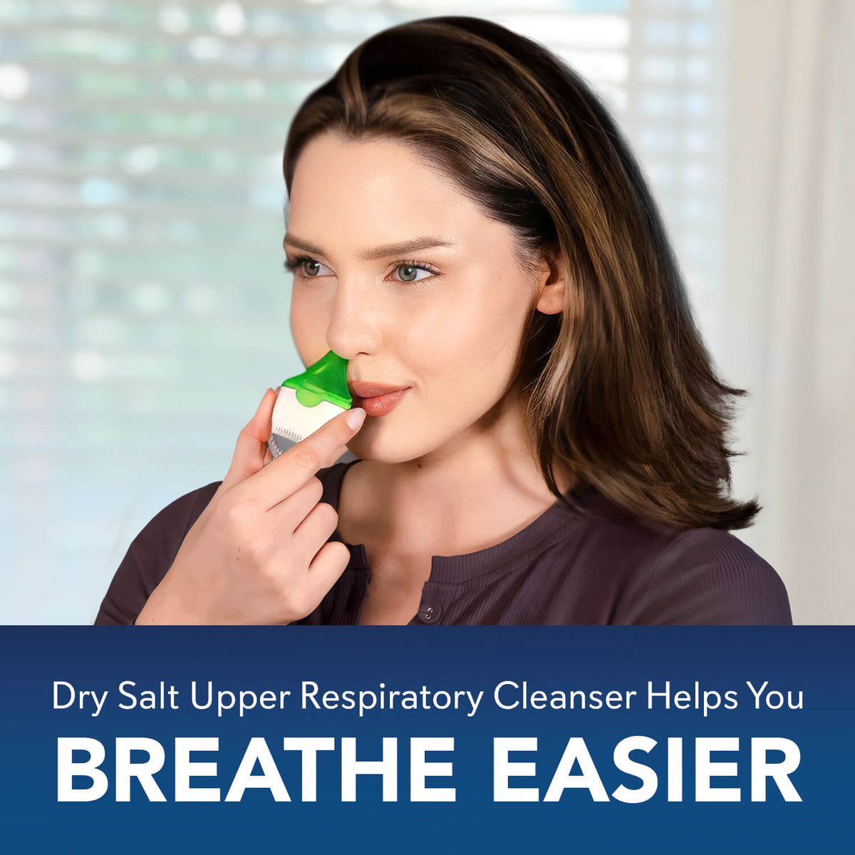 Wash Inhaler SinuCleanse Dry Salt Nasal Inhaler - Natural Nasal Care Solution