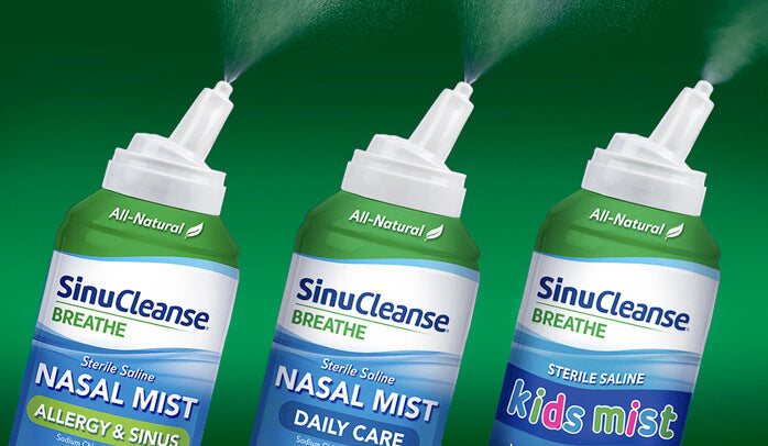 Sterile Saline <br>Nasal Mists